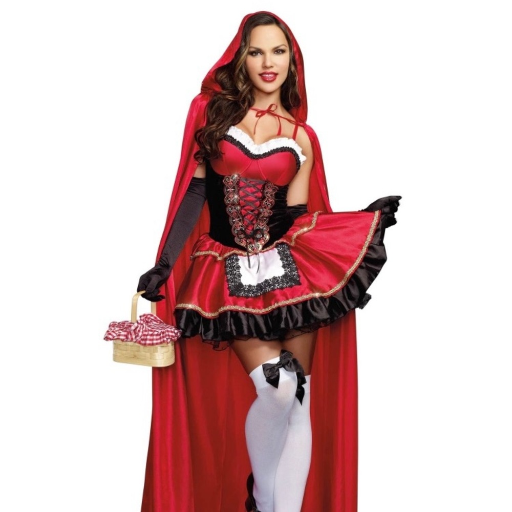 Little red riding hood deluxe costume